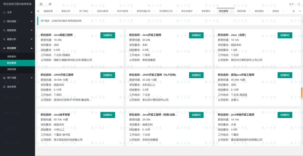 图片[5]-zp009基于Django职位信息可视化推荐系统-软件开发指导